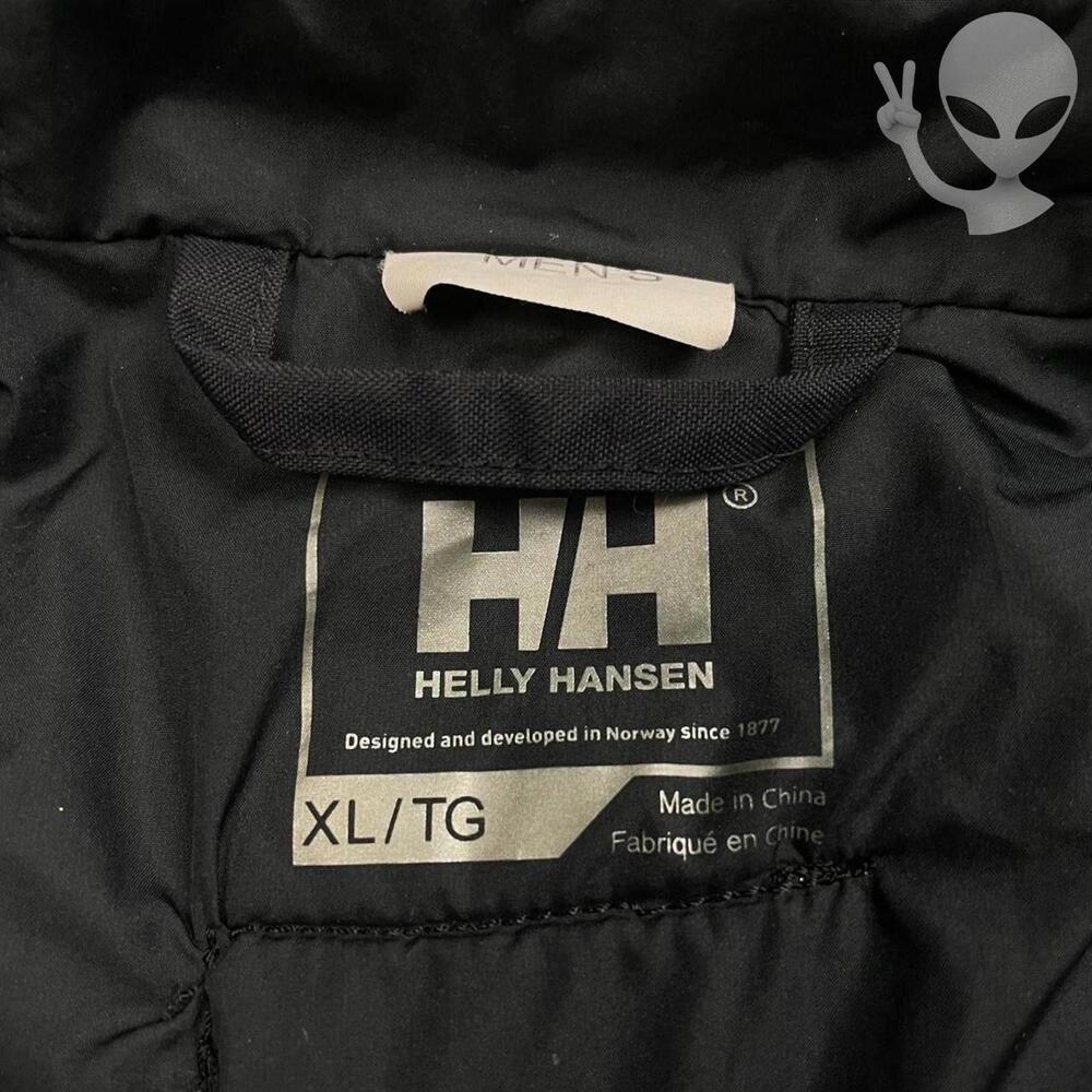 Helly Hansen Mammoth Insulated Ski Jacket XL Black Waterproof Winter - Picture 5 of 8